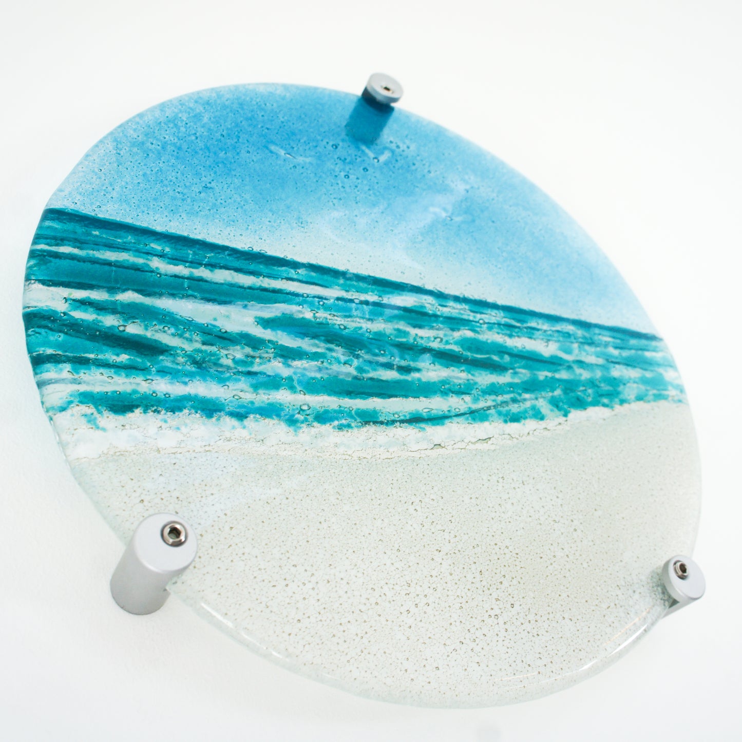 Turquoise Beach Panel - Round - 29cm (10 1/2") with fixings