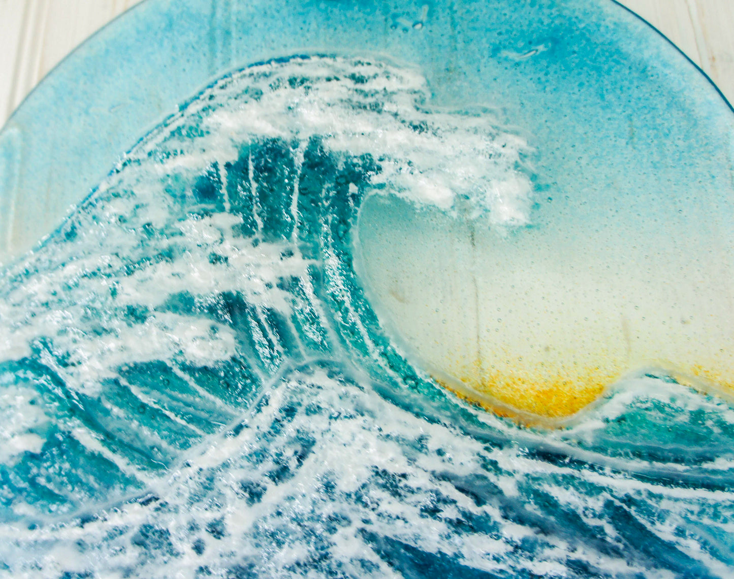 Crashing Wave Panel Sun - Round - 29cm (11.5") with fixings
