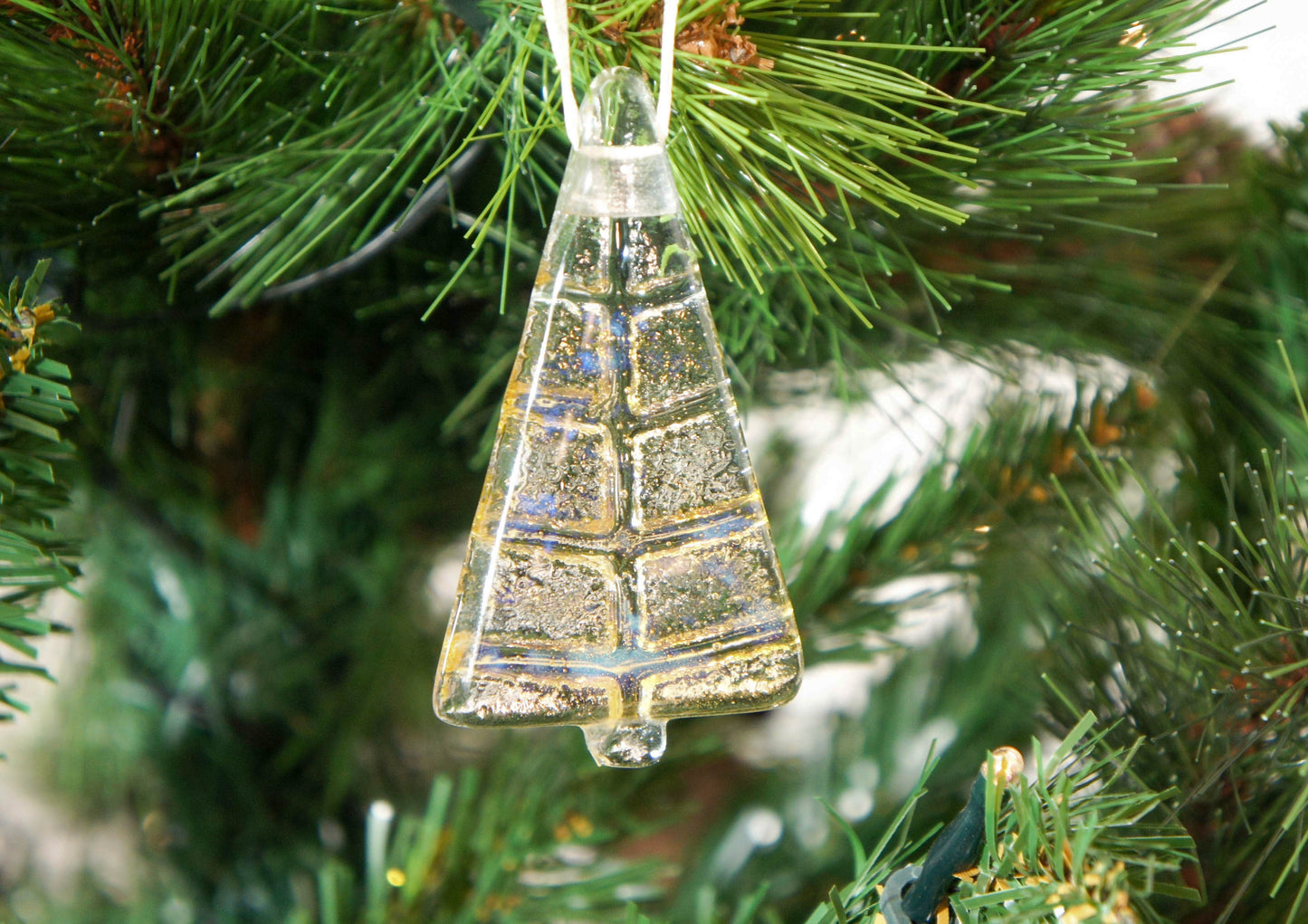 6 Mini Glass Trees - Choose your colours - 8cm(3")