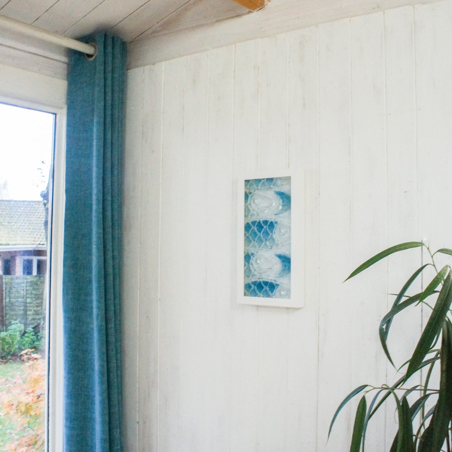 Fish Glass Wall Art Portrait