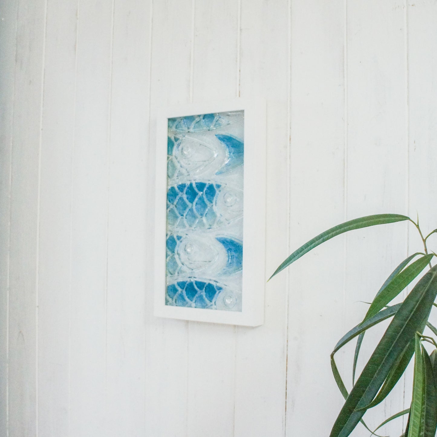 Fish Glass Wall Art Portrait