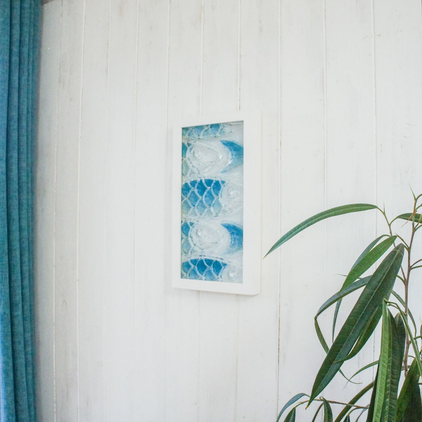 Fish Glass Wall Art Portrait