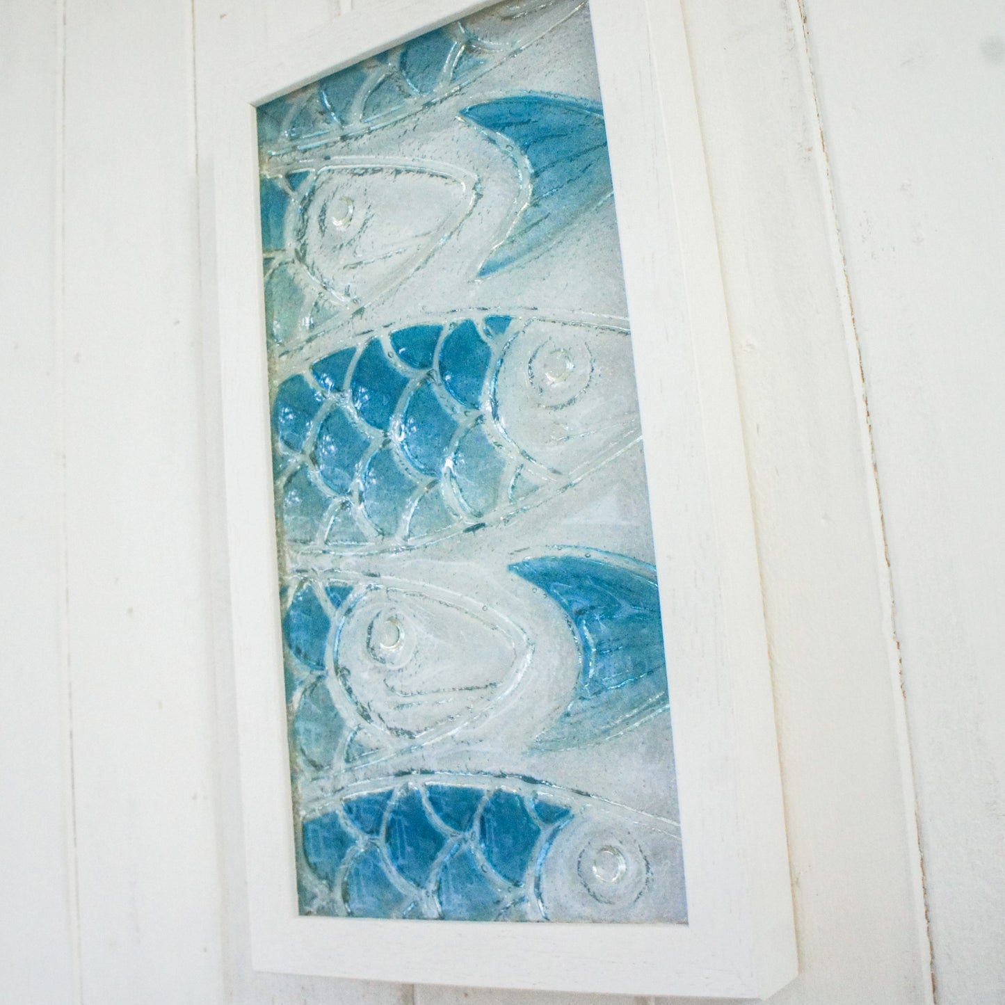 Fish Glass Wall Art Portrait