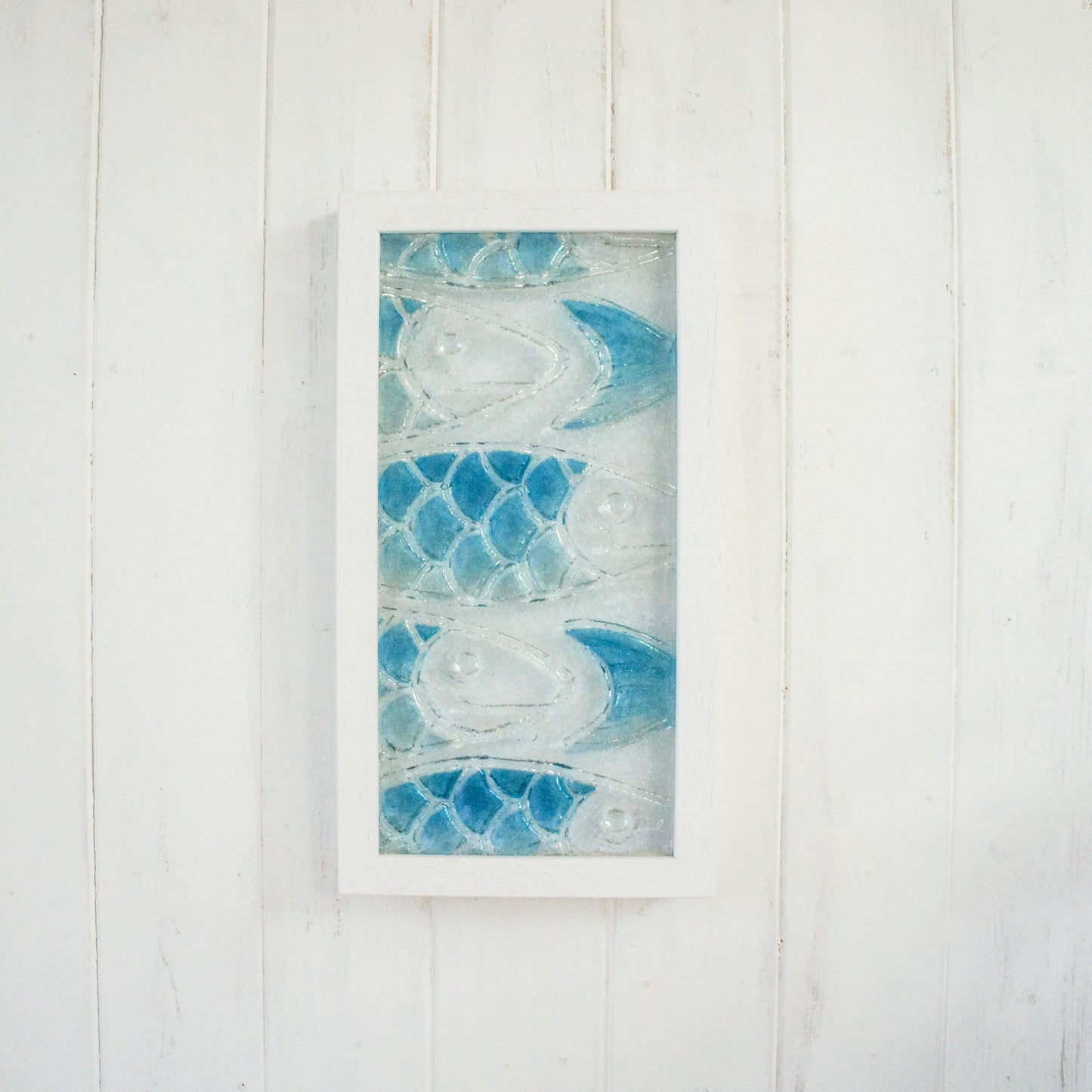 Fish Glass Wall Art Portrait