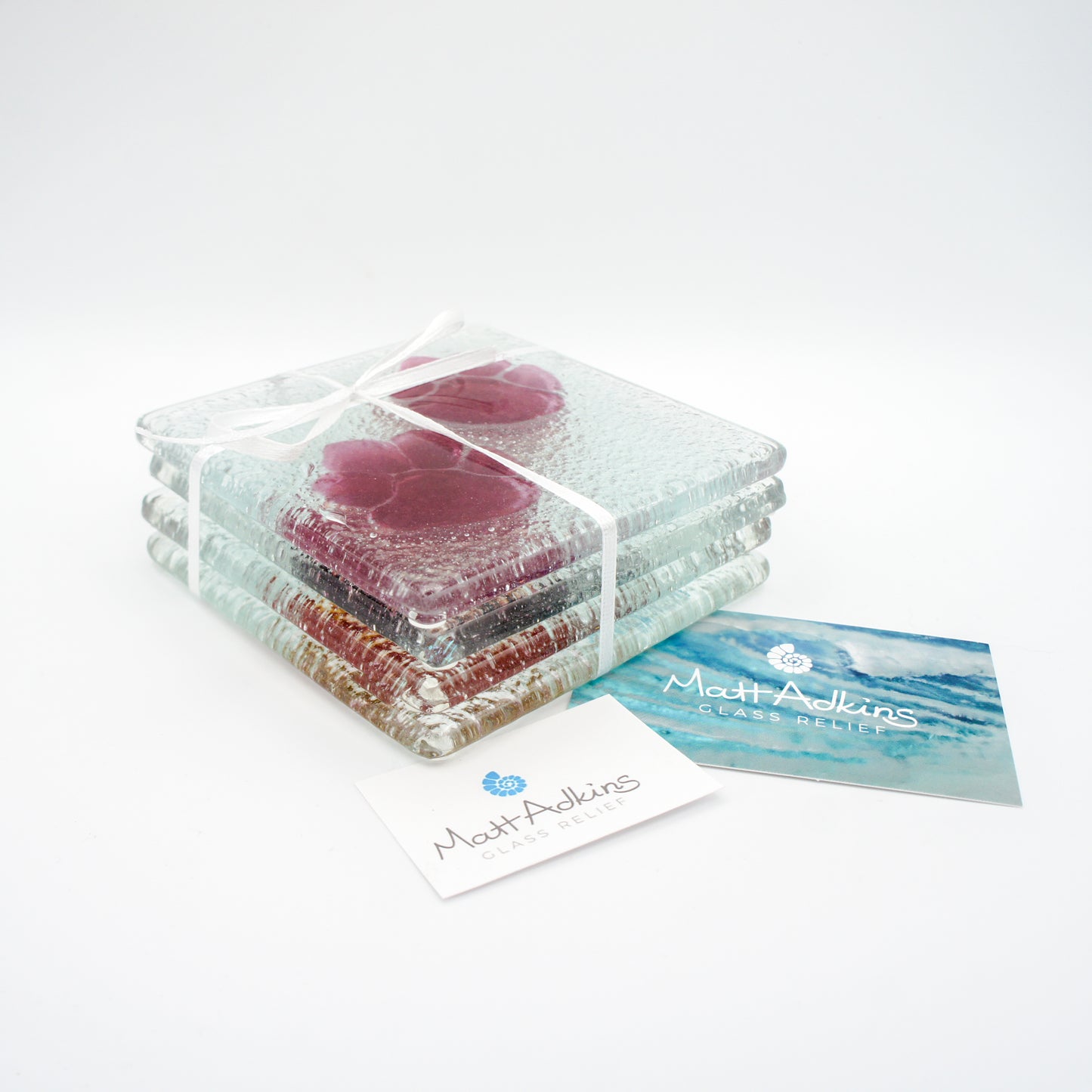 Paw Print Coasters 10cm - set of 2, 4 or 6