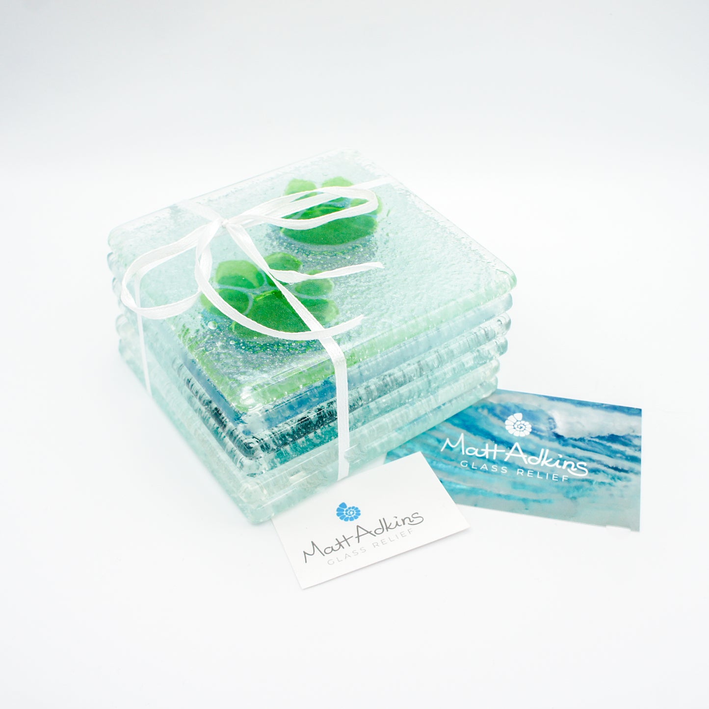 Paw Print Coasters 10cm - set of 2, 4 or 6