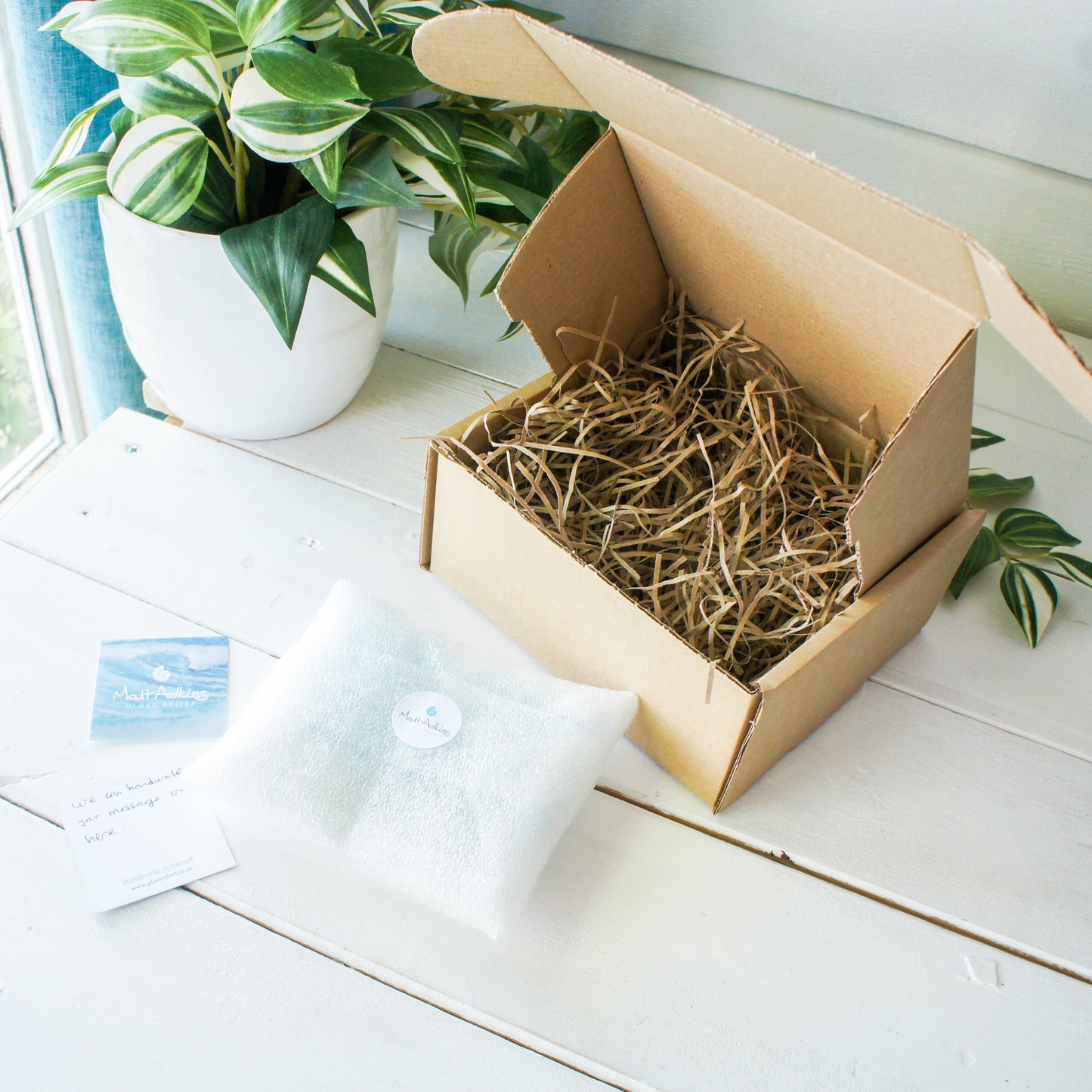 beach glass soap dish