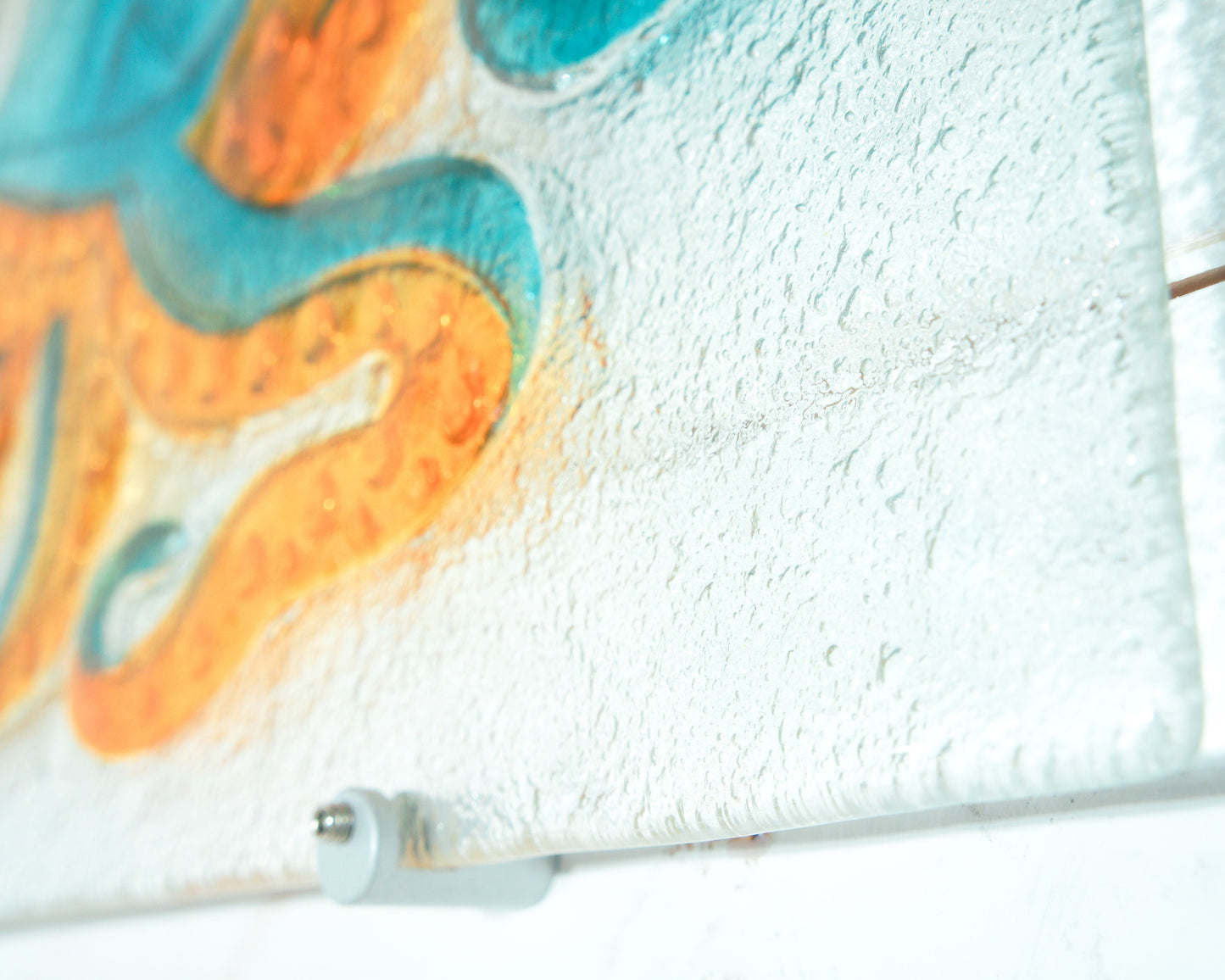 large glass wall art