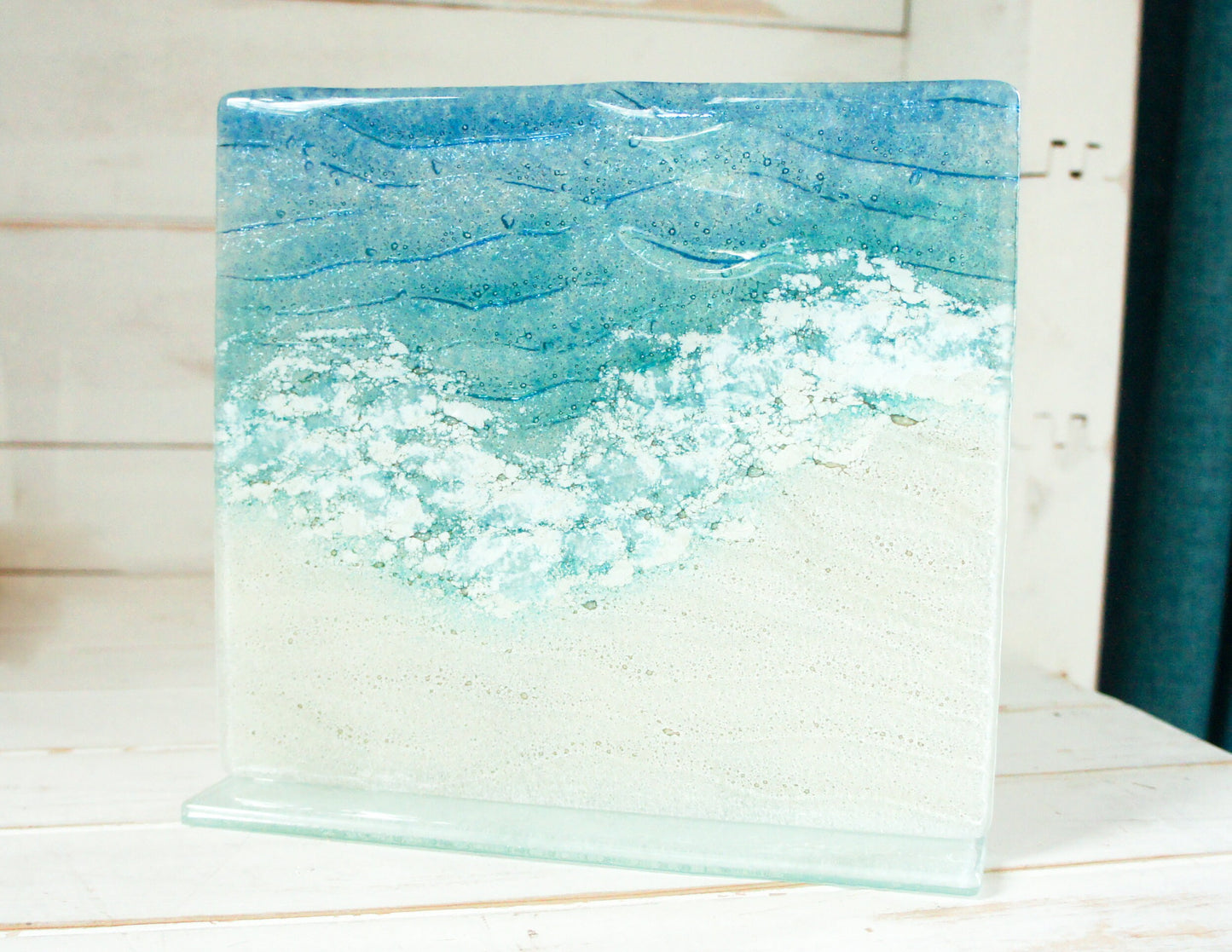 beach glass art, sea suncatcher, beach suncatcher, sea glass art