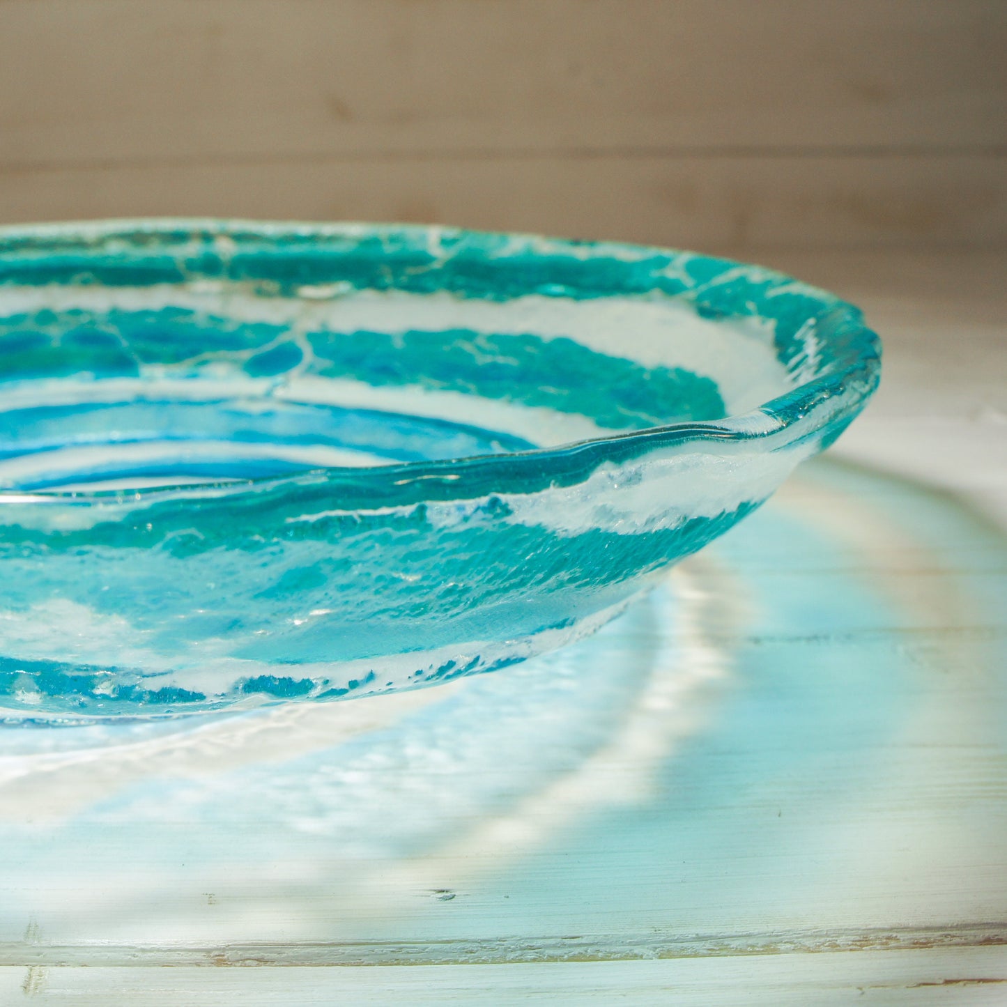 glass fruit bowl, turquoise glass bowl blue glass bowl, fused glass bowl, art glass bowl, handmade bowl, table centerpiece decorative bowl, art bowl, handmade glass plate, glass plate, coffee table decor, key bowl