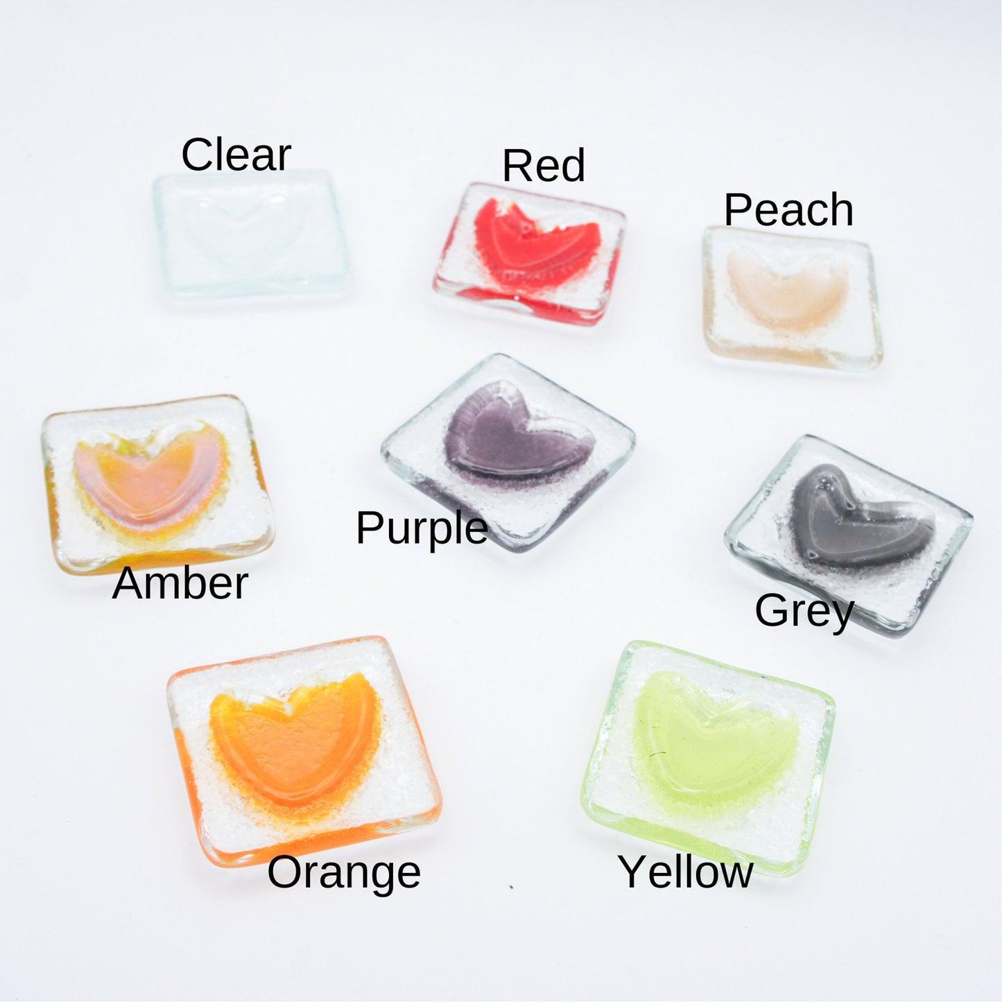 Fused Glass Heart Pocket Hug letterbox gift thinking of you gift best friend gift worry stone glass art mental health gift wellbeing hug in a box miss you miscarriage gift love engraved, bridesmaid