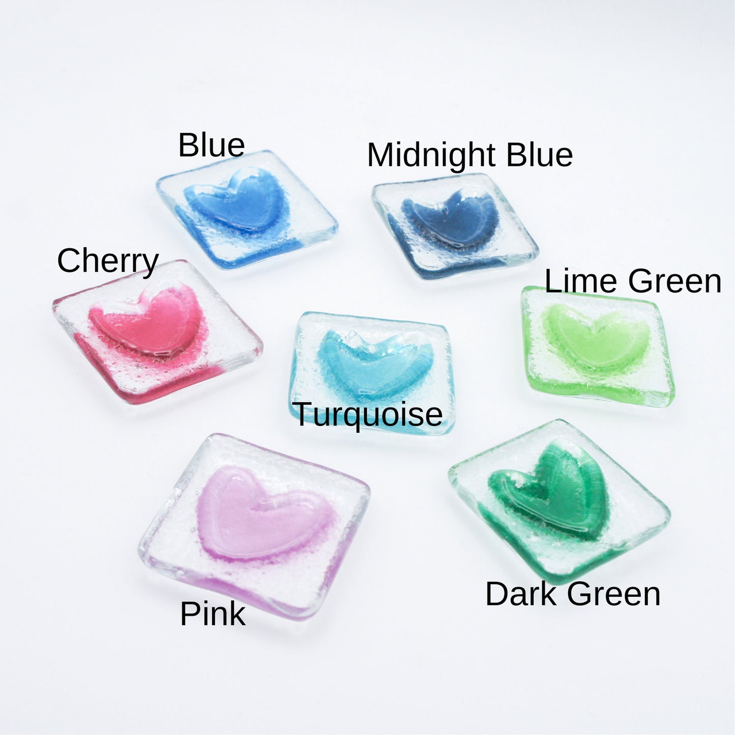 Fused Glass Heart Pocket Hug letterbox gift thinking of you gift best friend gift worry stone glass art mental health gift wellbeing hug in a box miss you miscarriage gift love engraved, bridesmaid