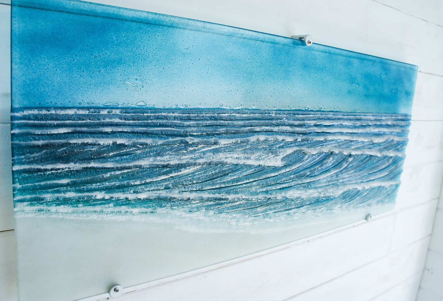 Fused Glass Wall Art
Blue Wall Hanging
modern art
landscape wall art
teal gallery wall
turquoise glass art
extra large wall art
sculpture abstract
textured wall art
coastal wall art
3D art wall panel
living room wall art
bedroom wall art