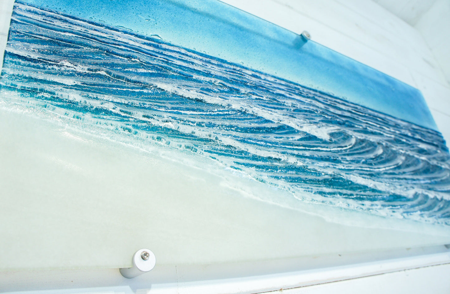 Fused Glass Wall Art
Blue Wall Hanging
modern art
landscape wall art
teal gallery wall
turquoise glass art
extra large wall art
sculpture abstract
textured wall art
coastal wall art
3D art wall panel
living room wall art
bedroom wall art