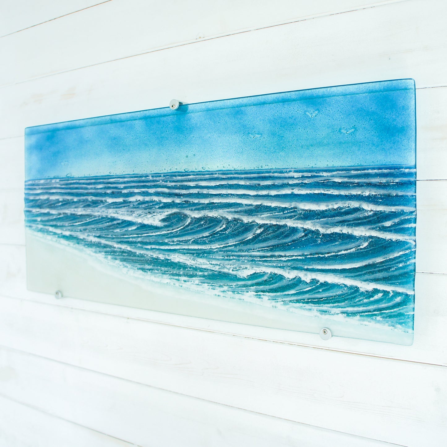 Fused Glass Wall Art
Blue Wall Hanging
modern art
landscape wall art
teal gallery wall
turquoise glass art
extra large wall art
sculpture abstract
textured wall art
coastal wall art
3D art wall panel
living room wall art
bedroom wall art
