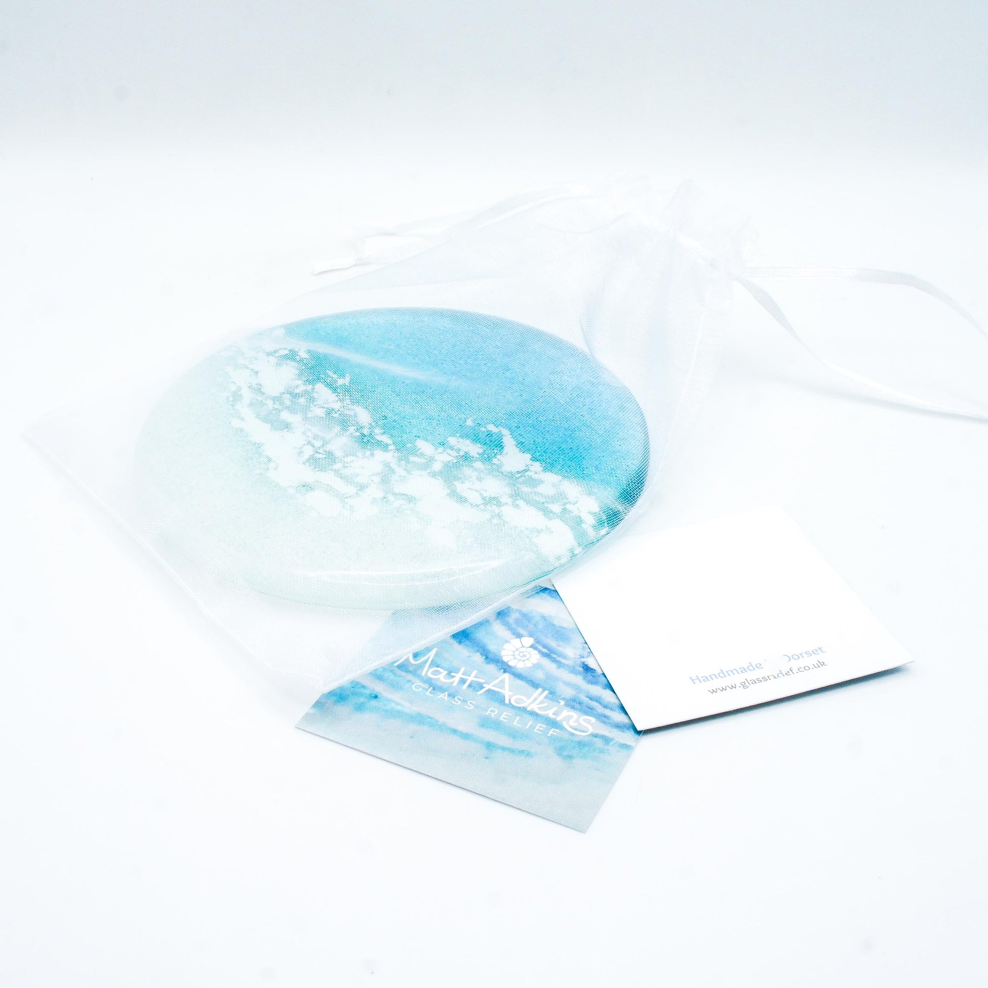 beach fused glass coaster
round coaster coastal
handmade coaster sailing
tile coaster teal
house warming gift
beach house decor
set of 2 coasters
gift for her
handmade glass
seaside gifts
sea glass art
coffee table decor
nautical decor