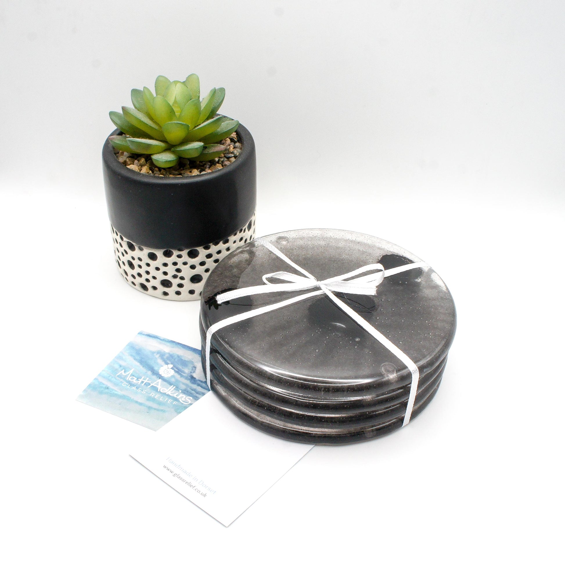 seal fused glass coaster
round coaster
handmade coaster seal
tile coaster seal face
house warming gift
beach house decor
black grey coaster
gift for her
handmade glass
sea glass art
coffee table decor
nautical decor
set of 4 round coasters