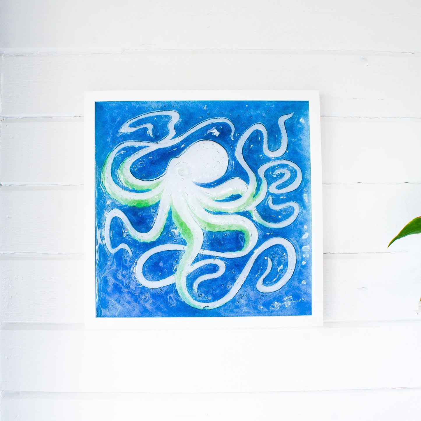 framed fused glass
fused glass wall art
Octopus Glass Art
extra lage wall art
glass wall decor
office wall art
framed picture
bathroom decor
wall hanging
art prints
new home gift
sea glass art
blue wall art
bathroom pictures