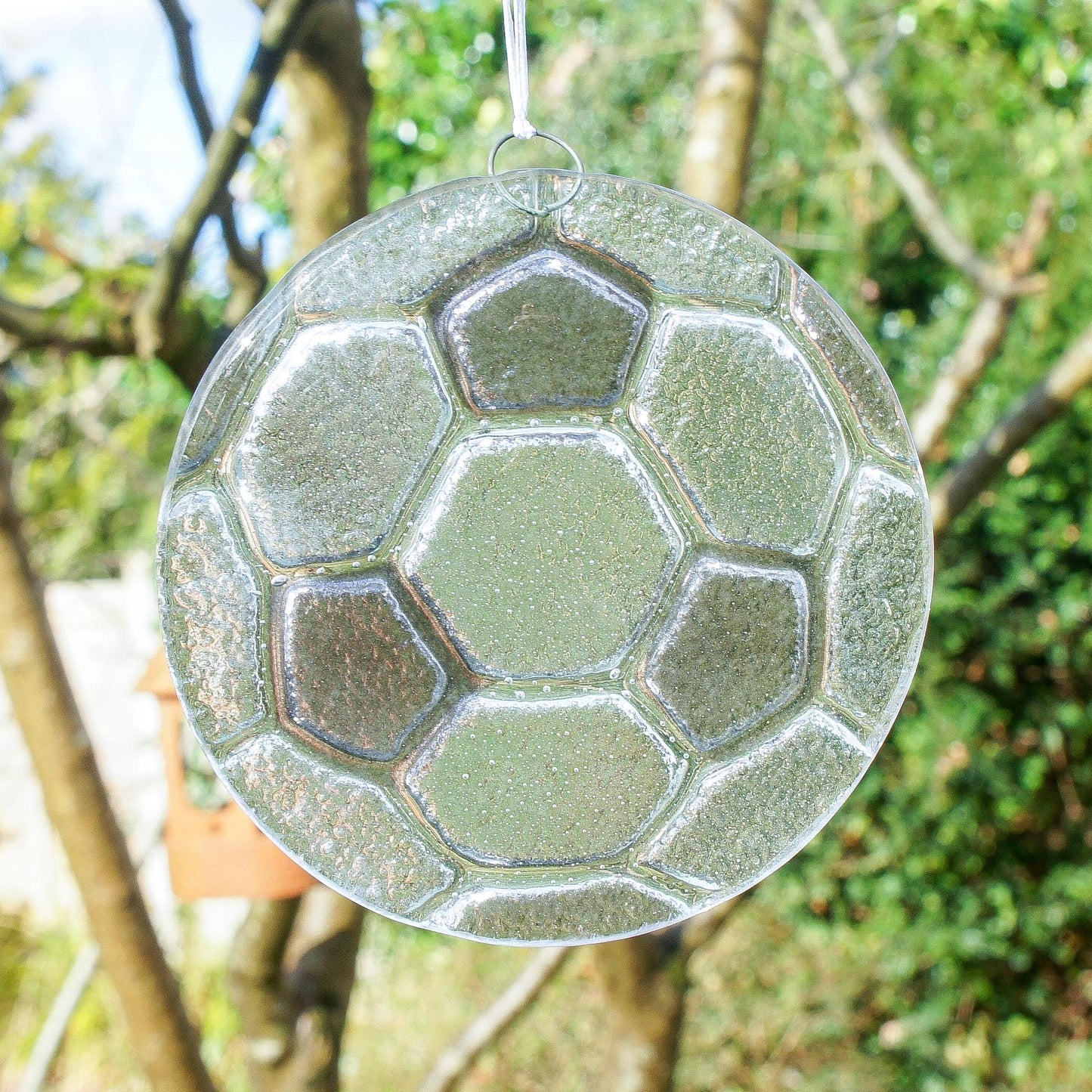 grey round suncatcher fused glass
boyfriend gift
brother gift
Glass Suncatcher
grandad gift
daddy gift
Football Glass
small gifts for him
soccer sun catcher
garden art red
grey football present
grey football gifts
sea glass art