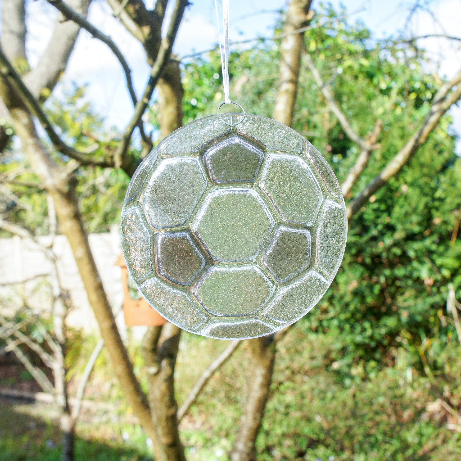 grey round suncatcher fused glass
boyfriend gift
brother gift
Glass Suncatcher
grandad gift
daddy gift
Football Glass
small gifts for him
soccer sun catcher
garden art red
grey football present
grey football gifts
sea glass art