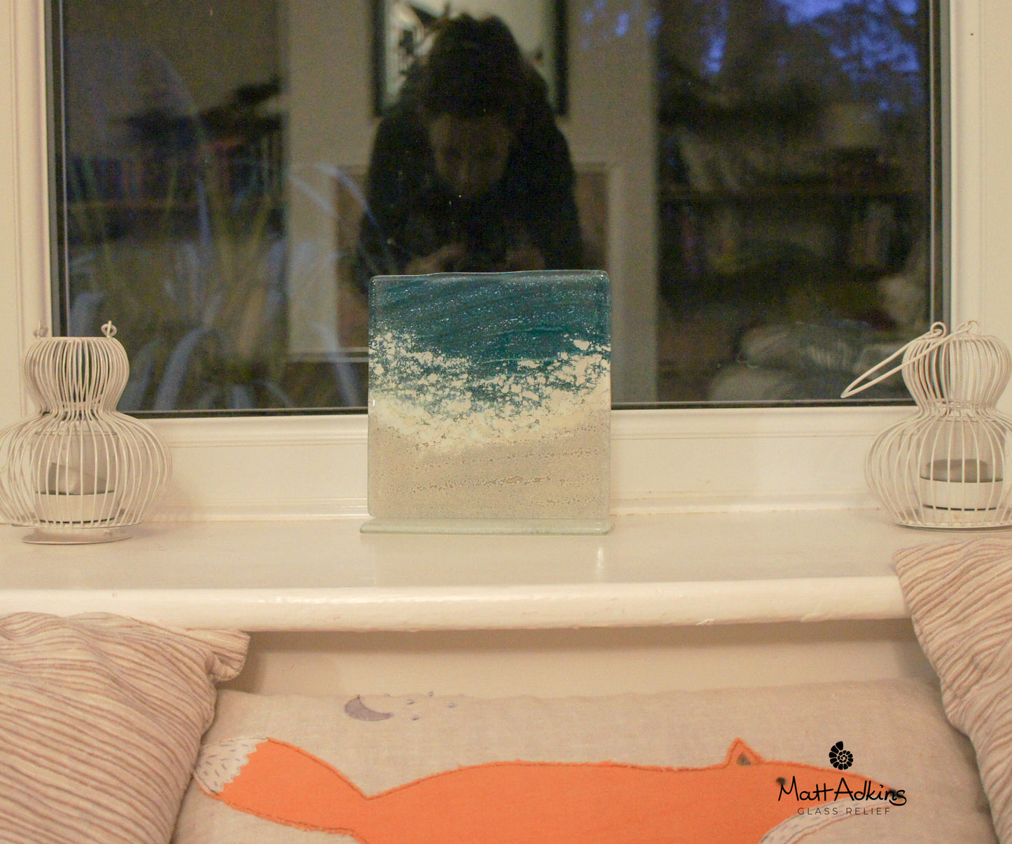 Paradise Freestanding Panel - 15cm (6") on a foot