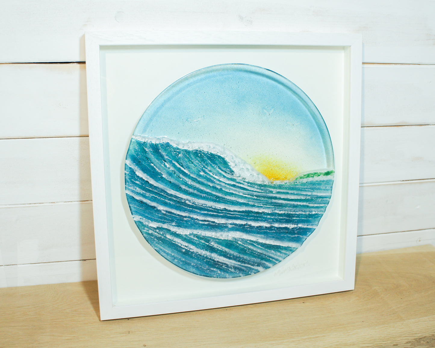Round Wave Large Square SUN - 44x44cm(17x17")