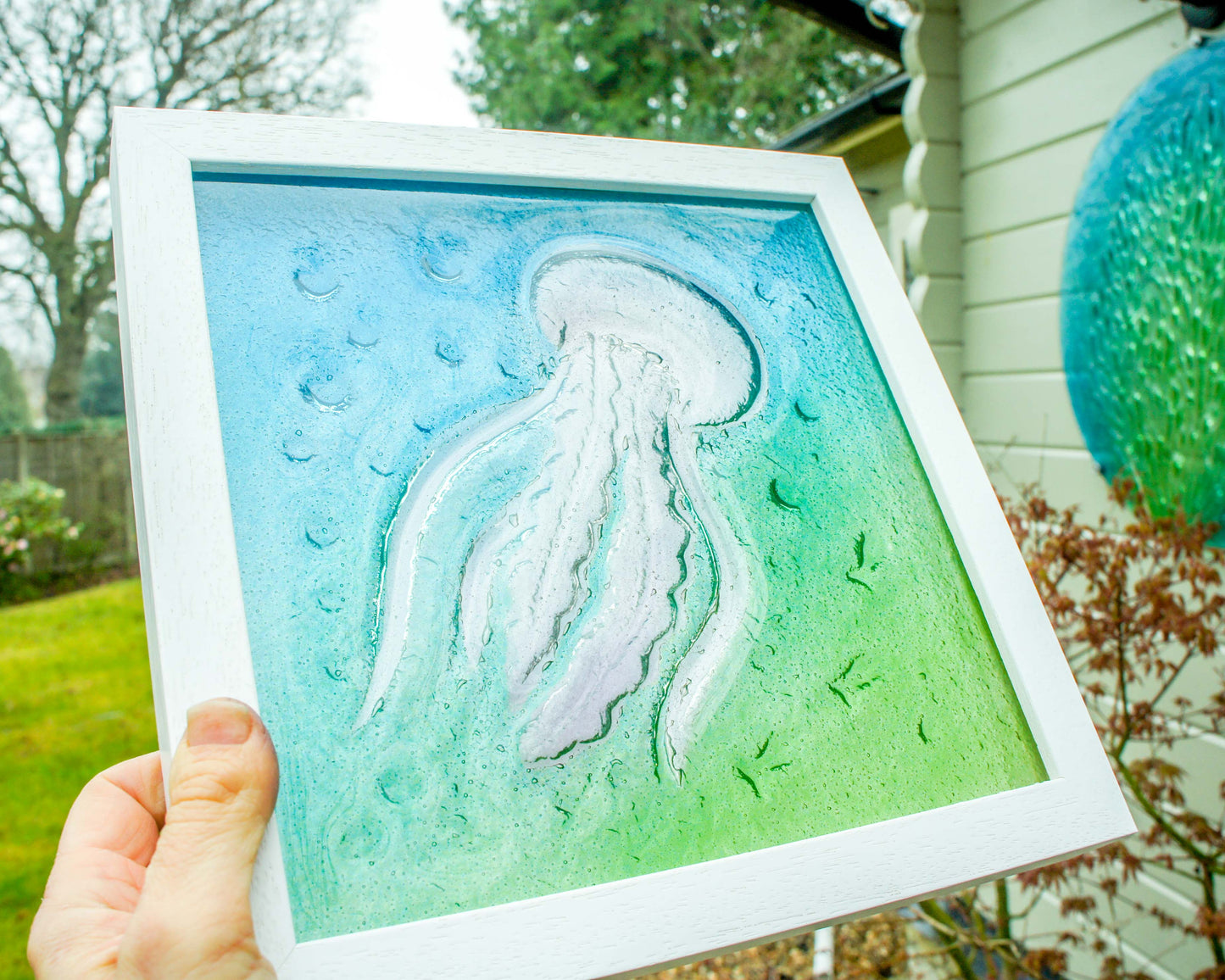 jellyfish wall art
