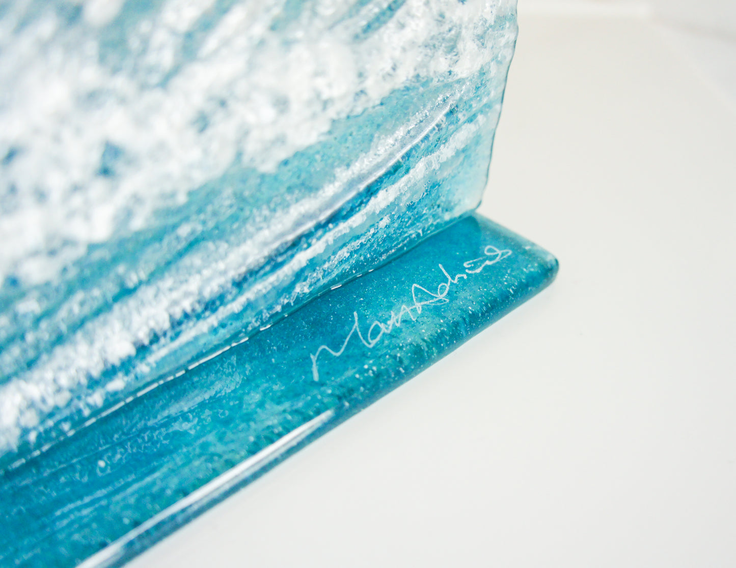 Lighthouse Wave Panel - Model 3 D3 - 22x20cm(8 1/2x7 3/4") on a foot