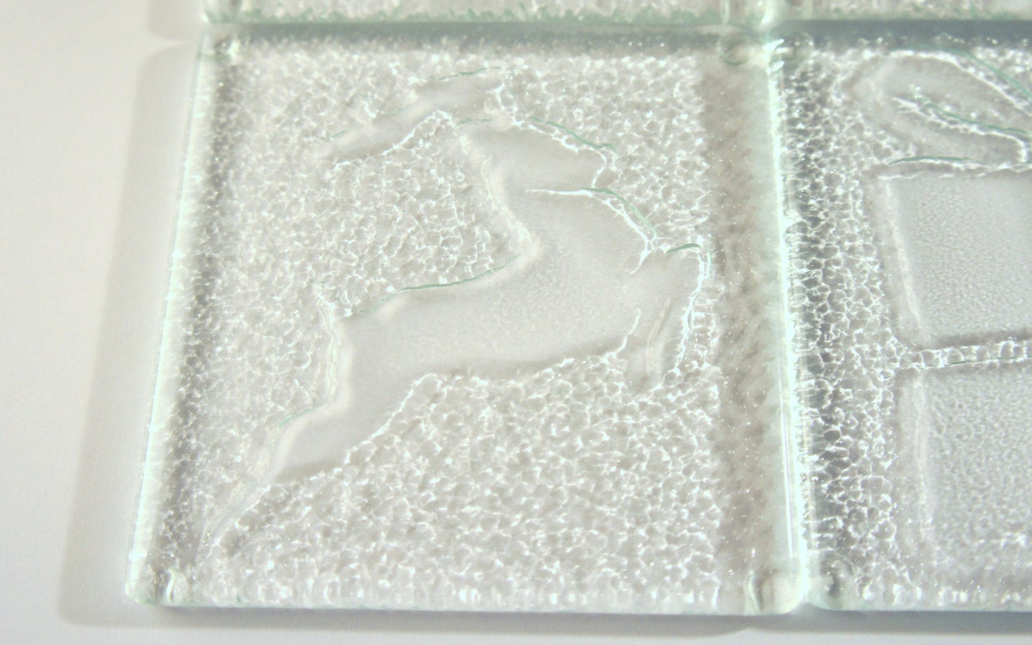 10 Clear Christmas Coasters