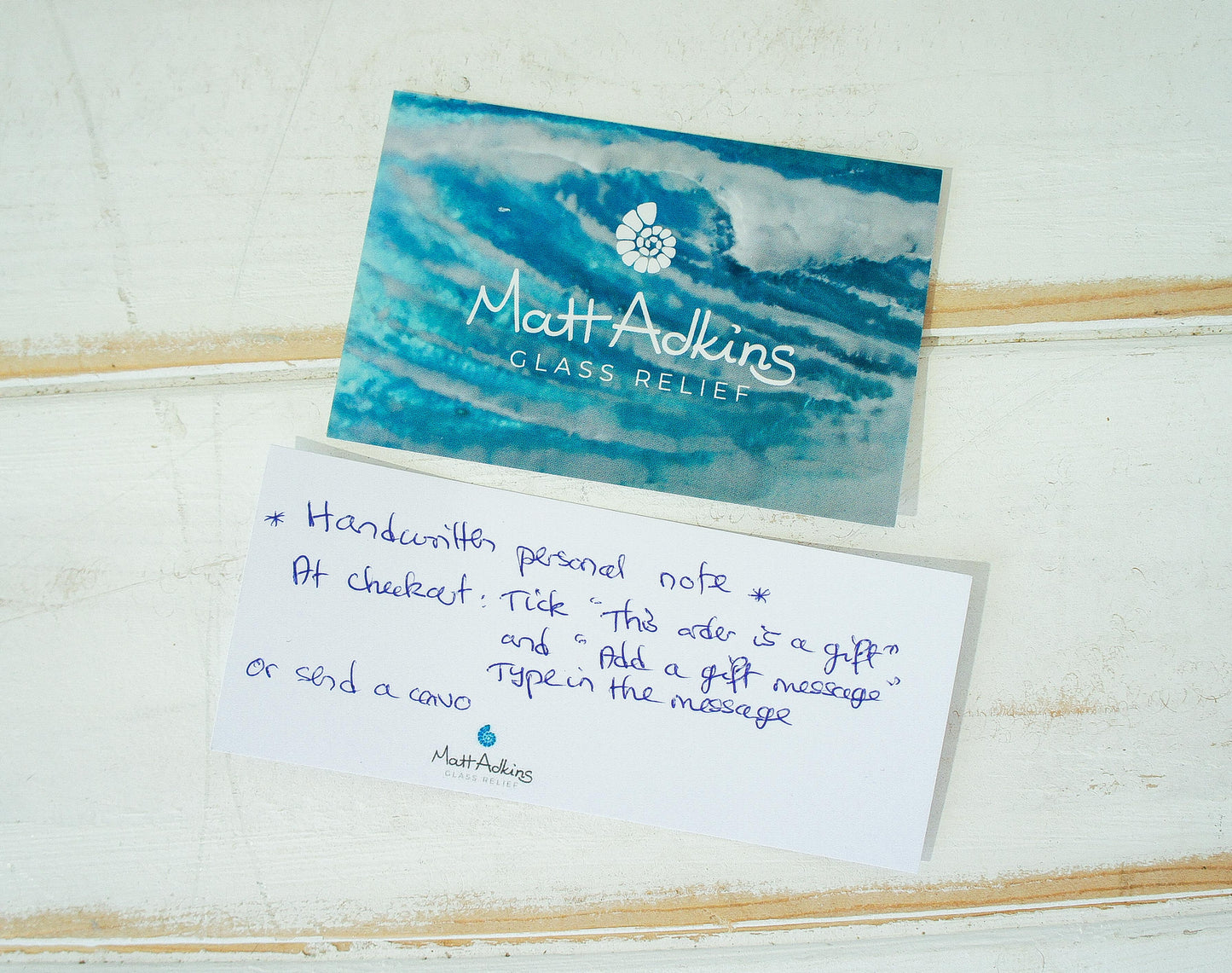 Beach Frame Landscape seaside glass wall art frame - Turquoise - 34x18cm(13x7")