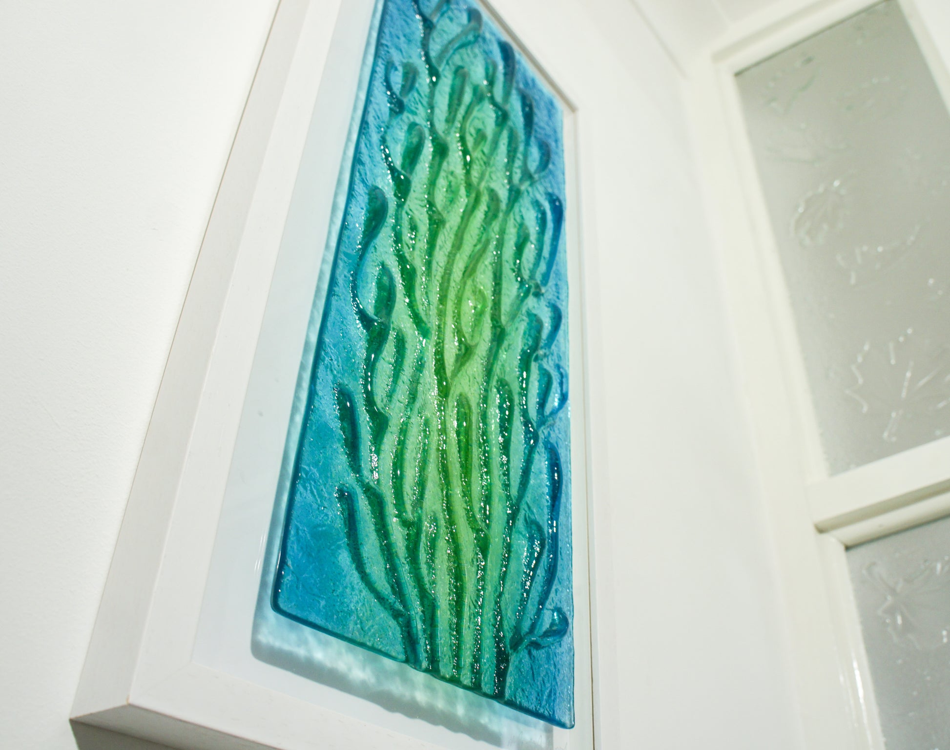 coral glass art