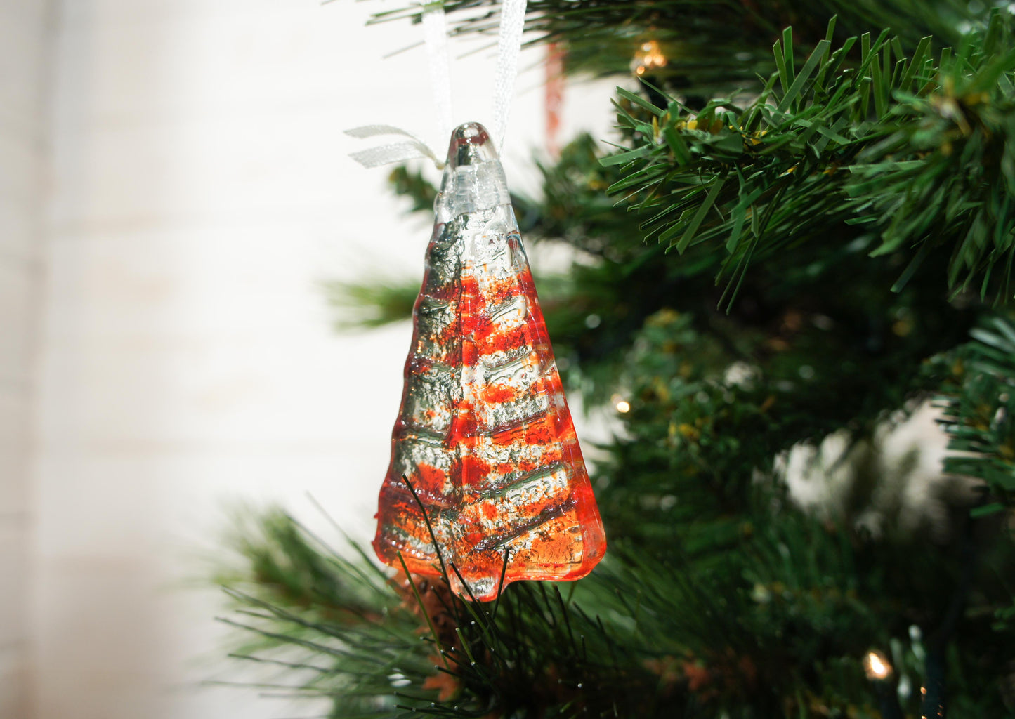 6 Mini Glass Trees - Choose your colours - 8cm(3")