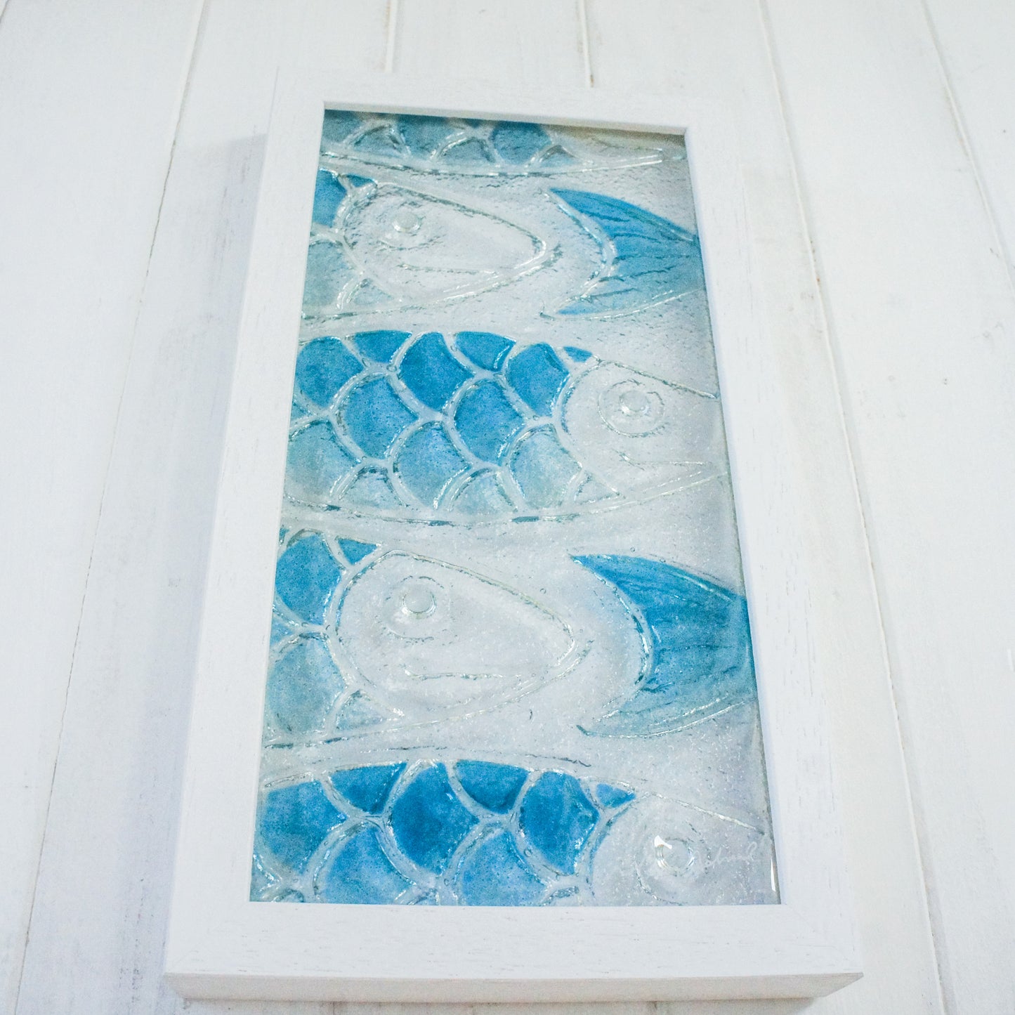 Fish Glass Wall Art Portrait