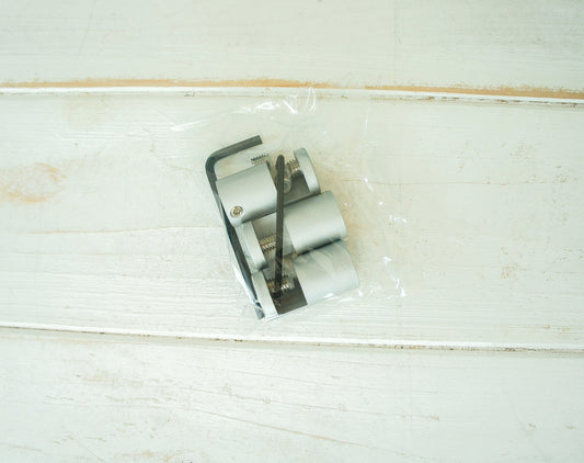 Set of 3 fixings with 2 allen keys for glass wall panels | panel to be 18mm from the wall