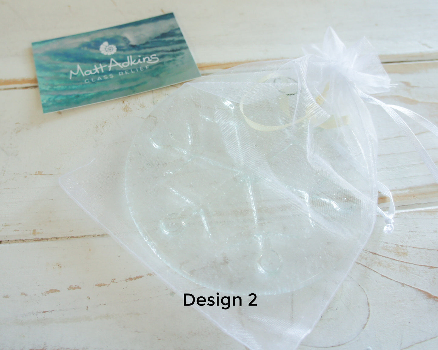 Snowflake Suncatcher 12cm(5") Turquoise and/or Clear Design 2 | Snowflake Winter Christmas Glass Hanging Window Decor | Fused Glass Round