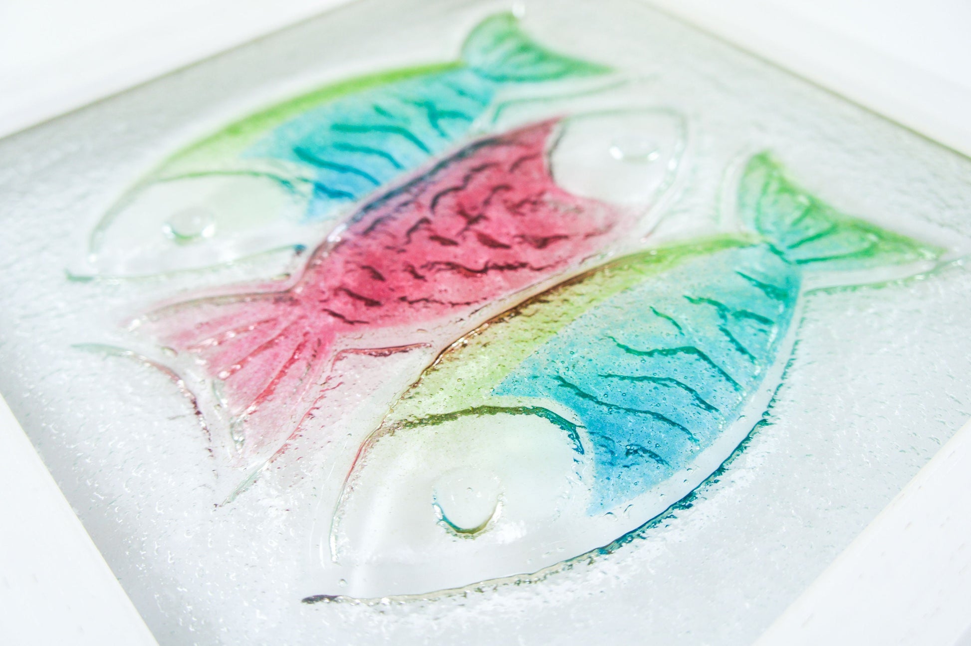 glass fish wall art