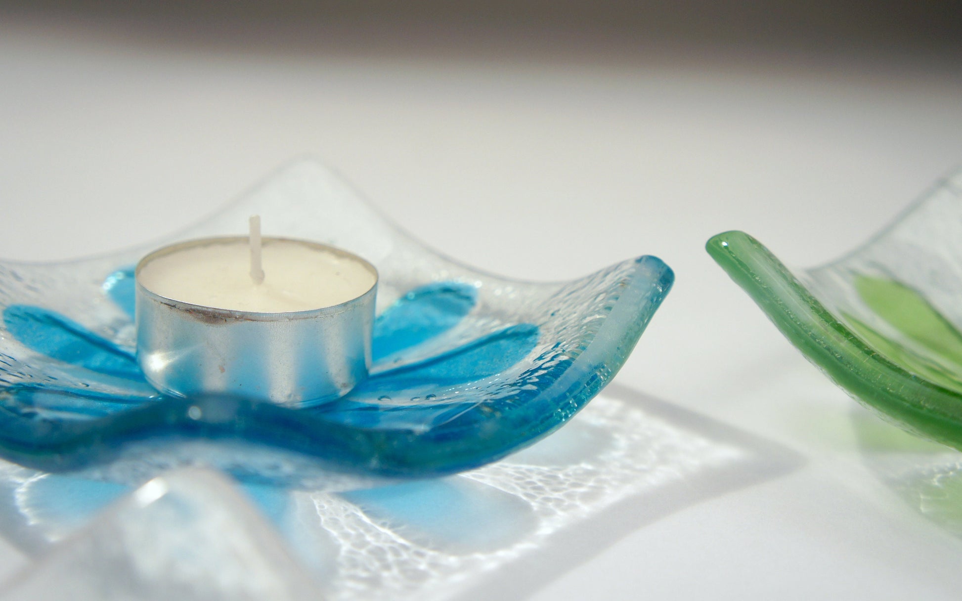flower daisy ring glass dish, dish, heart trinket, jewelry dish, daisy, candle holder