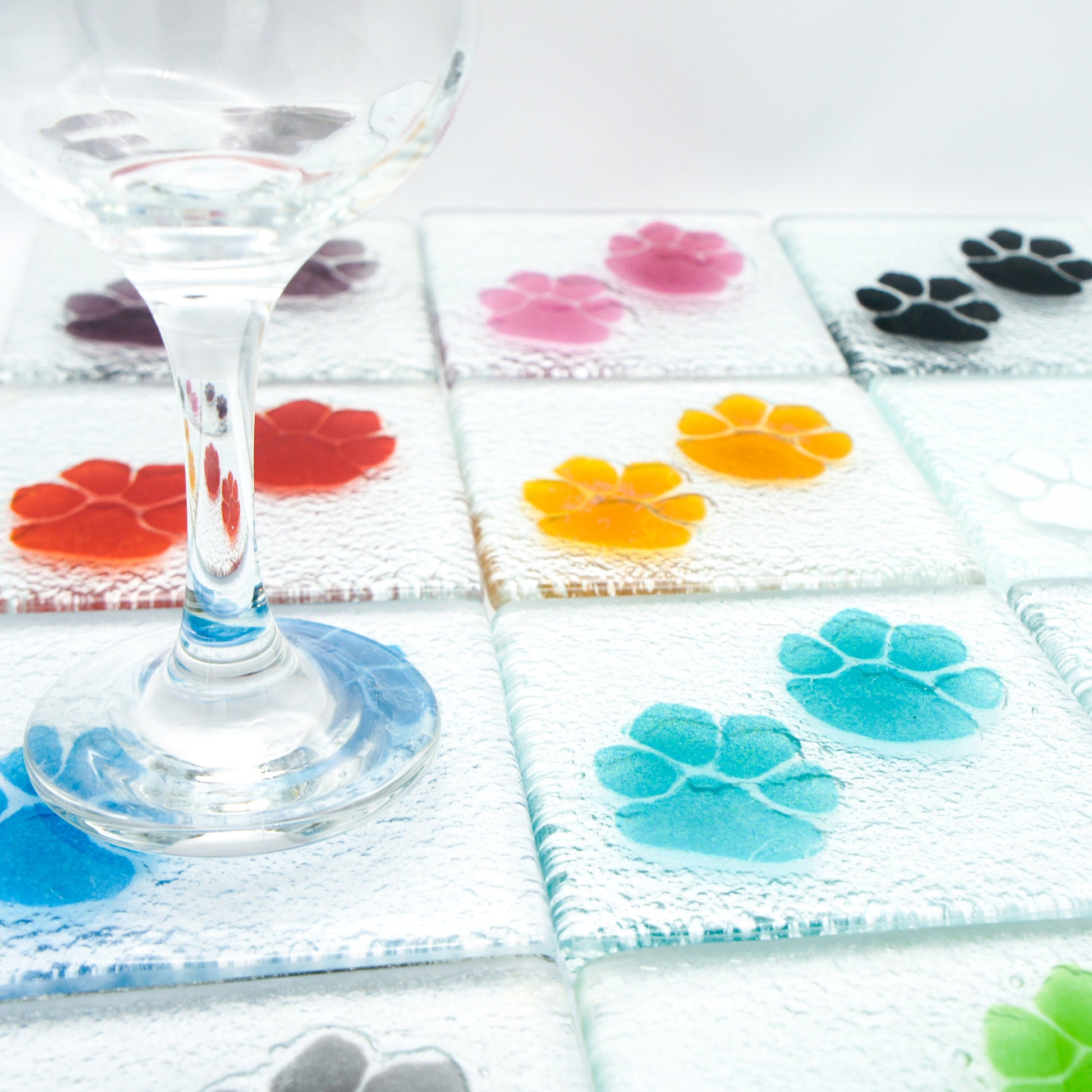 fused glass coasters
hostess gift
custom coaster
cat lover gift
sea glass art
animal lover gift
desk decor
furry paw
dog cat coaster
teacher coaster
tableware
home accessories
friend birthday gift