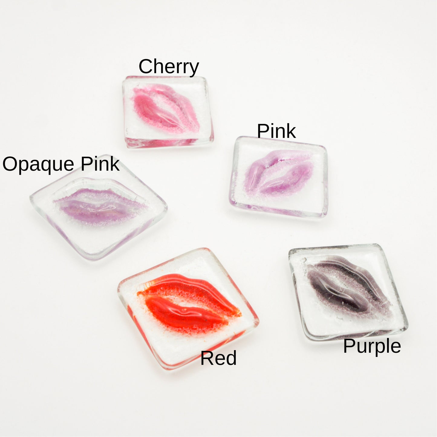 Fused Glass Kiss Lips Pocket Hug Engraved I love you girlfriend gift boyfriend gift teenage girl gift sea glass art 1st anniversary bridesmaid gifts cheap gifts wedding favours