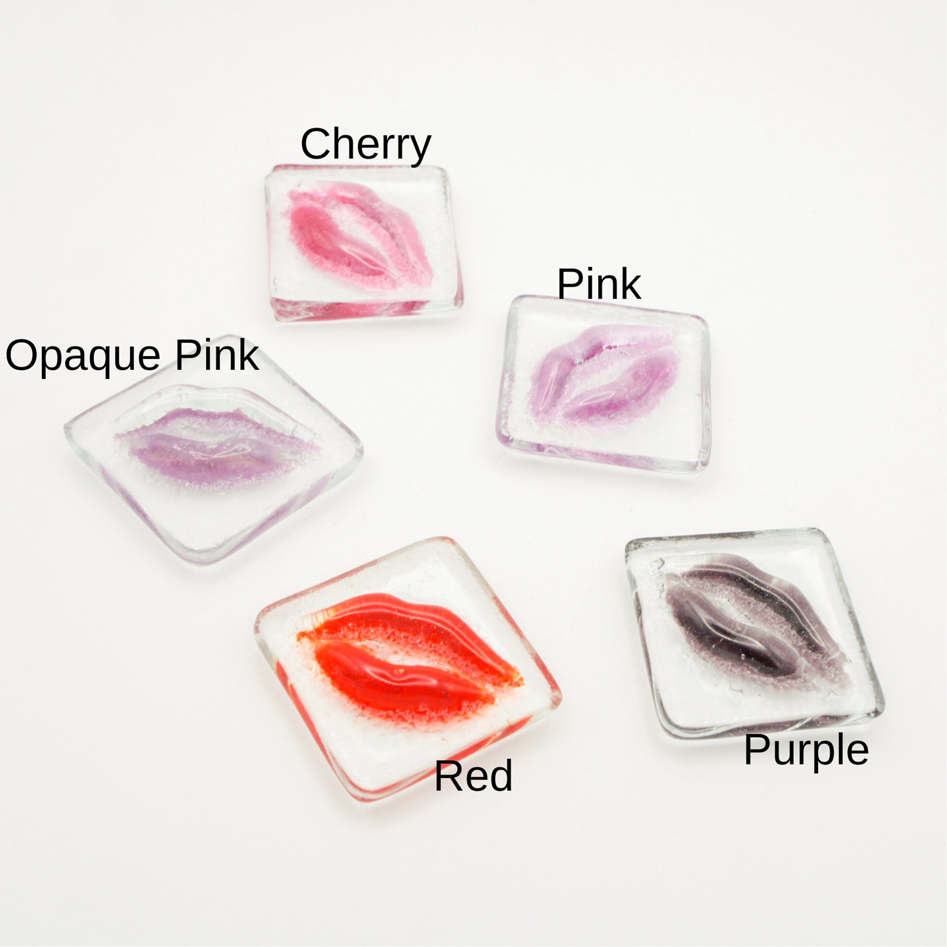 Fused Glass Kiss Lips Pocket Hug Engraved I love you girlfriend gift boyfriend gift teenage girl gift sea glass art 1st anniversary bridesmaid gifts cheap gifts wedding favours