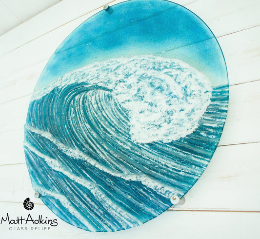 fused glass art
teal textured art
xlarge wall art
glass art deco
sea glass art
glass wall art
living room decor
office wall art
surfing sculpture
teal wall art
bathroom wall art
beach room decor
coastal wall art