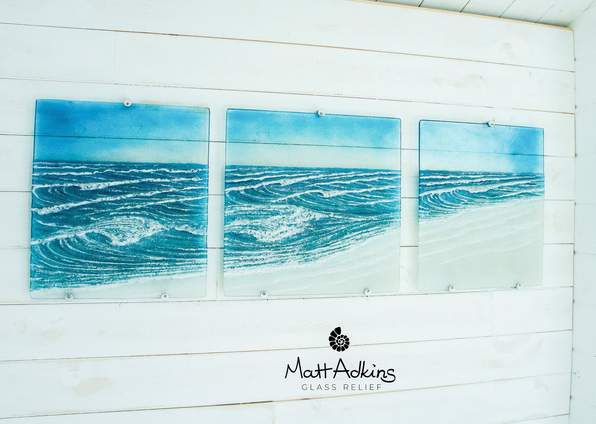 Crashing Wave
fused glass wall art
turquoise sea glass
fused glass wall
large glass wall art
sea glass wall art
fused glass wave
large fused glass
glass wall art
large wave wall art
triptych wall art
3 piece wall art
textured wall art
