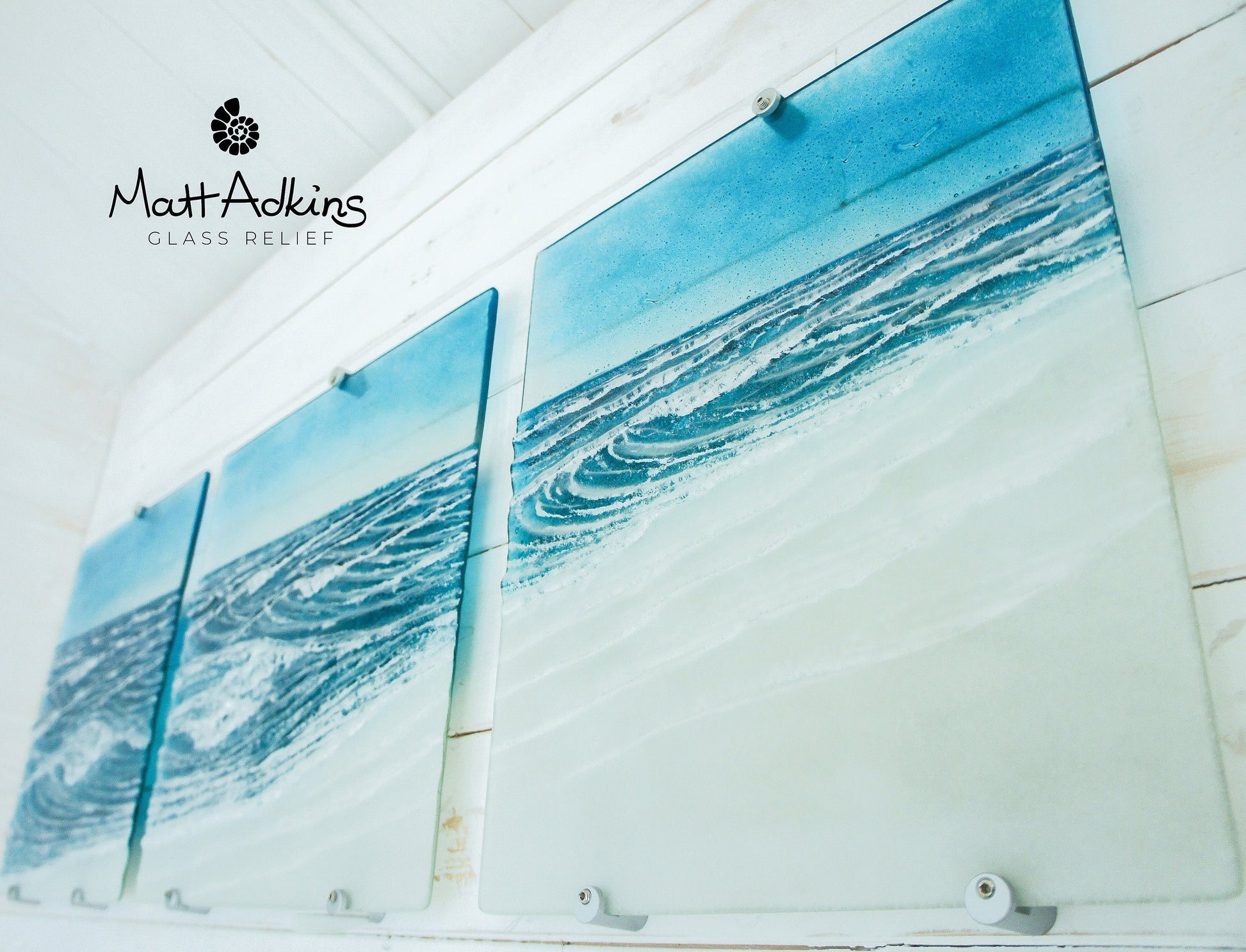 Crashing Wave
fused glass wall art
turquoise sea glass
fused glass wall
large glass wall art
sea glass wall art
fused glass wave
large fused glass
glass wall art
large wave wall art
triptych wall art
3 piece wall art
textured wall art