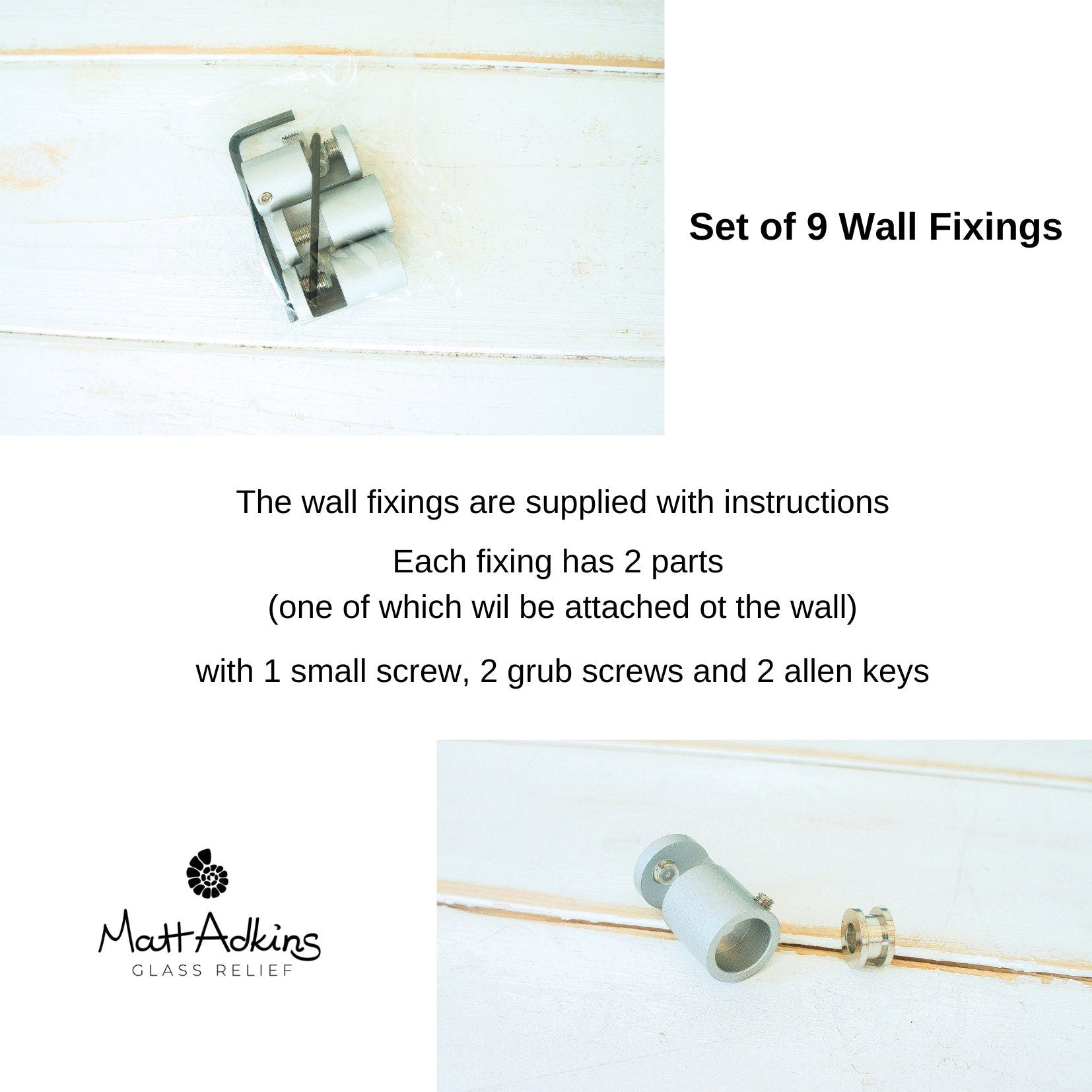 Triptych Wall Art 170cm(68")+gaps, fused glass textured wall art, 3 Panels-2 sides 55x60cm(22x24") Middle 60x60cm(24x24") with fixings