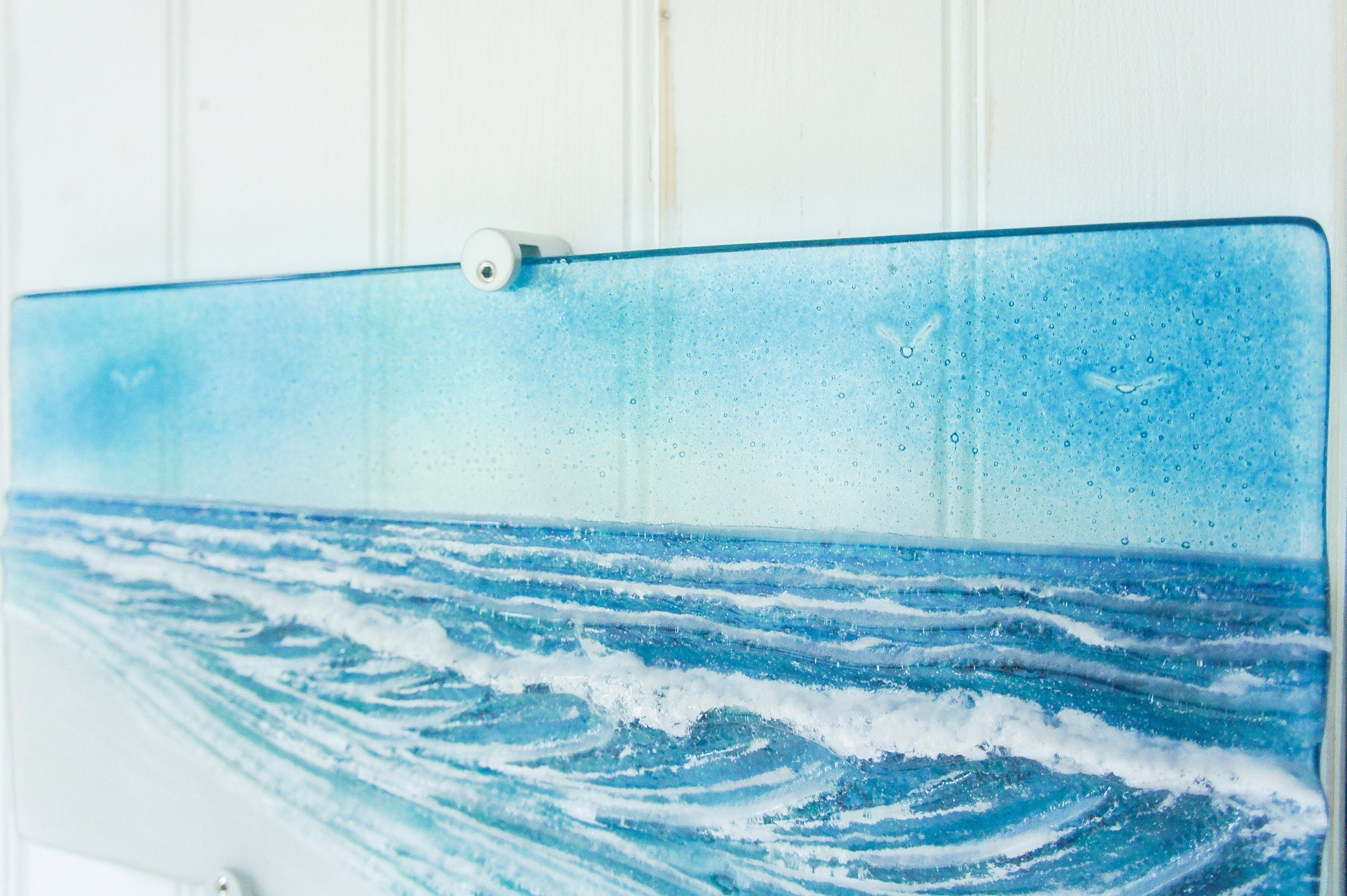 wall glass art
coastal home decor
fused glass wall art
ocean wall art
wave sculpture
beach room decor
office wall art
breaking wave
textured wall art
modern wall art
glass fusing teal
sea glass surfing