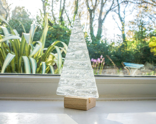 Christmas decoration
glass decoration
glass christmas tree
Xmas decoration
freestanding tree
christmas tree
snowy glass tree
white christmas tree
christmas decor
christmas eve box
christmas ornament
holiday decoration
secret santa gift