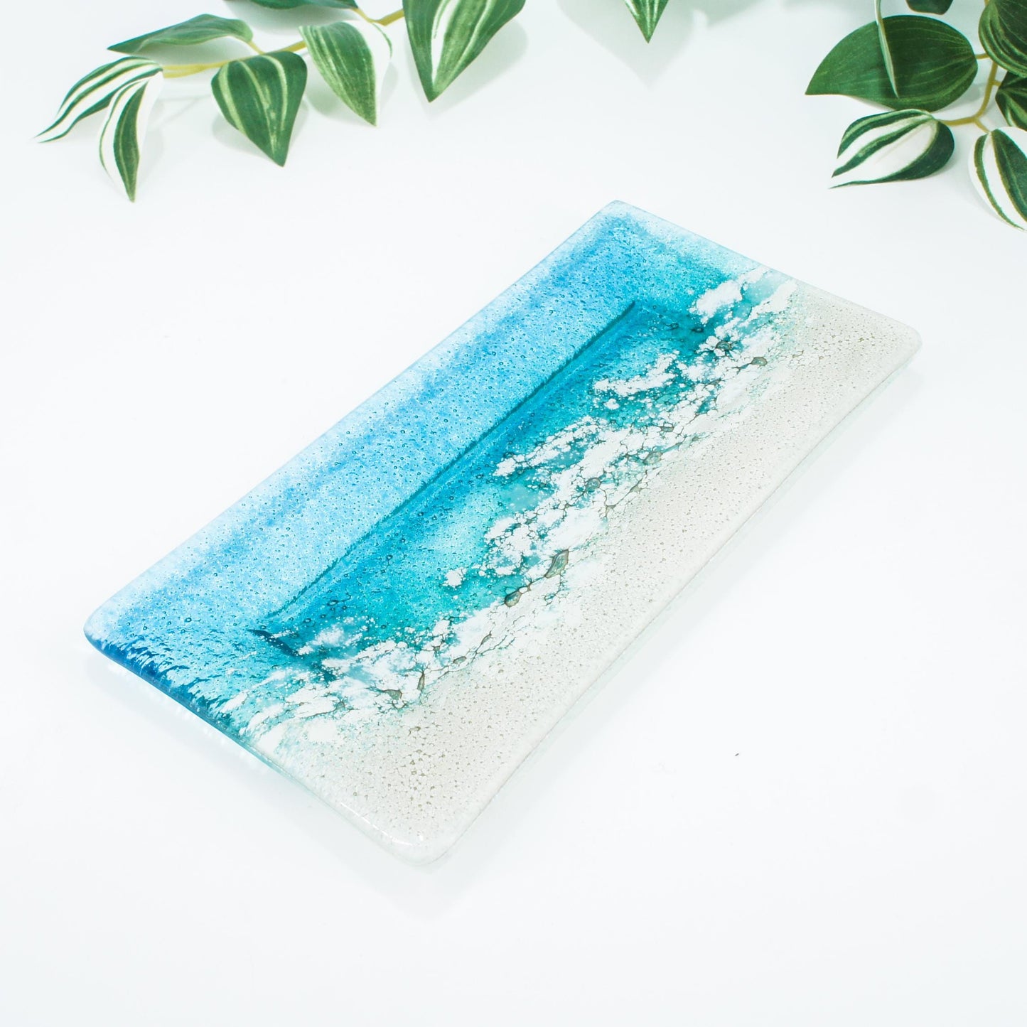 accessory tray
turquoise ring tray
blue glasses holder
teal trinket dish
coastal ring tray
green ring holder
beach pen holder
key bowl rest
gift pen holider
gift for him
teal ring dish
necklace holder
office accessory