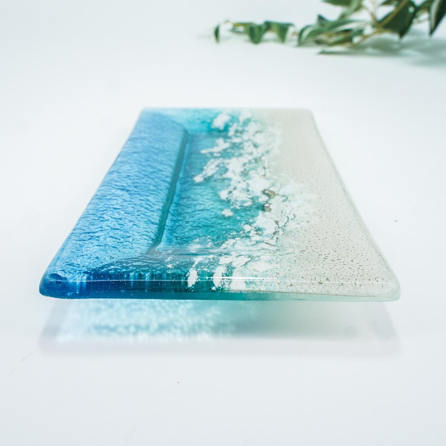 accessory tray
turquoise ring tray
blue glasses holder
teal trinket dish
coastal ring tray
green ring holder
beach pen holder
key bowl rest
gift pen holider
gift for him
teal ring dish
necklace holder
office accessory