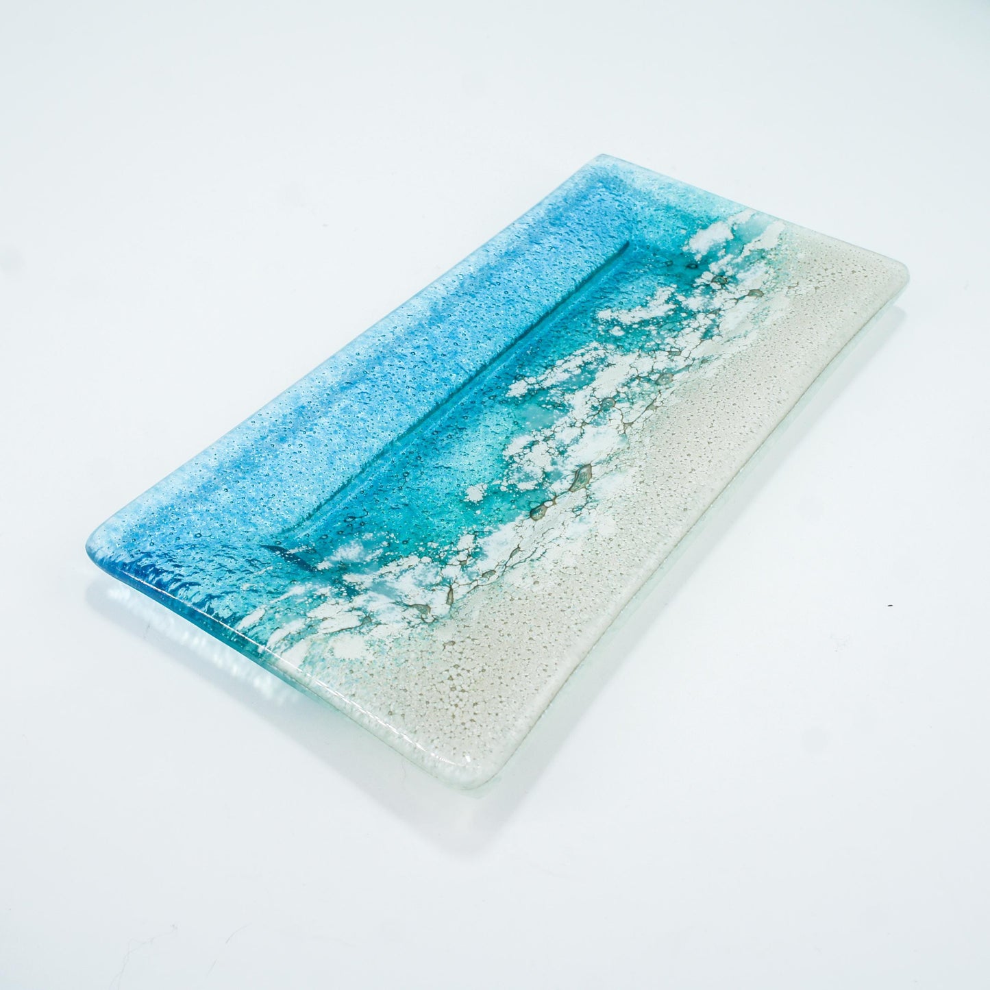 accessory tray
turquoise ring tray
blue glasses holder
teal trinket dish
coastal ring tray
green ring holder
beach pen holder
key bowl rest
gift pen holider
gift for him
teal ring dish
necklace holder
office accessory