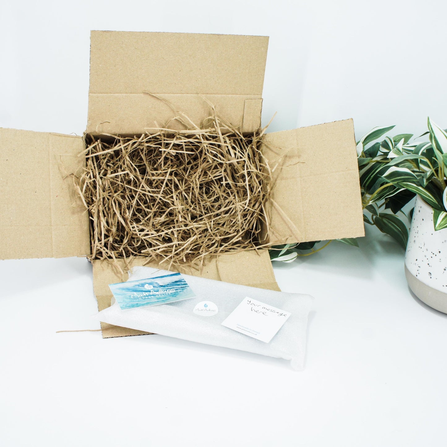 jewellery tray fused glass 20x10cm (8x4"), glasses holder, pen holder, coastal handmade trinket tray, desk desk tray, accessory tray